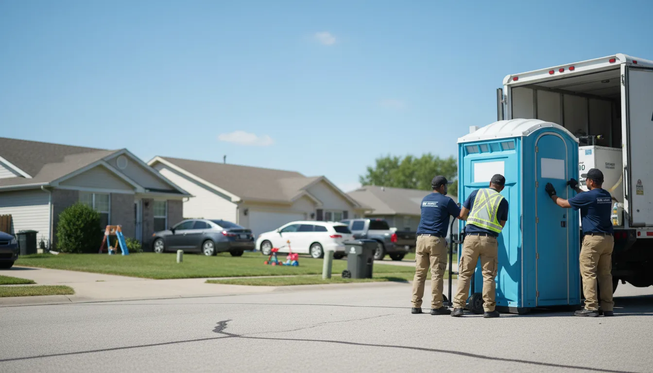 Standard Porta Potty Rentals in Vardaman, MS near me